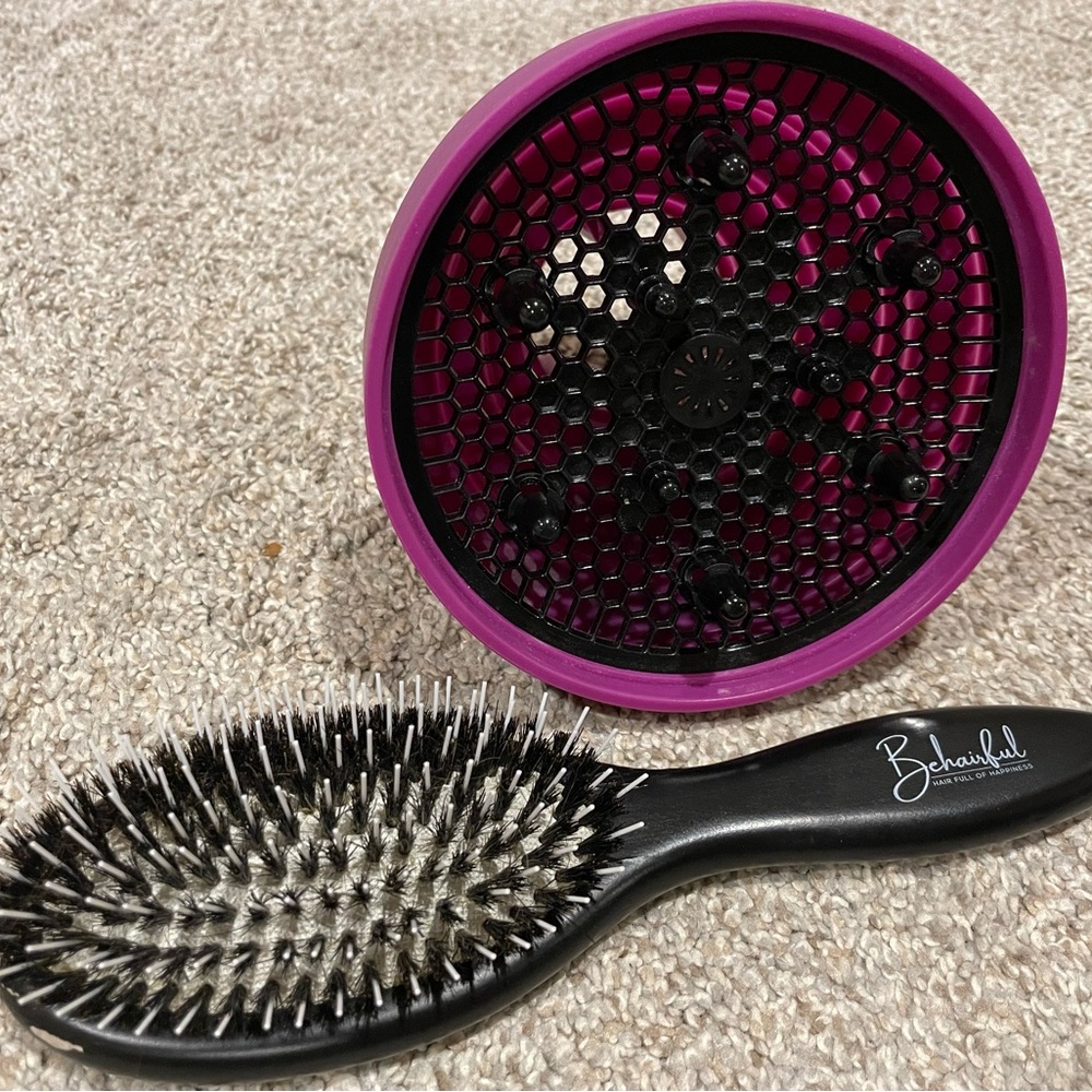 Behairful Brush & Travel Diffuser